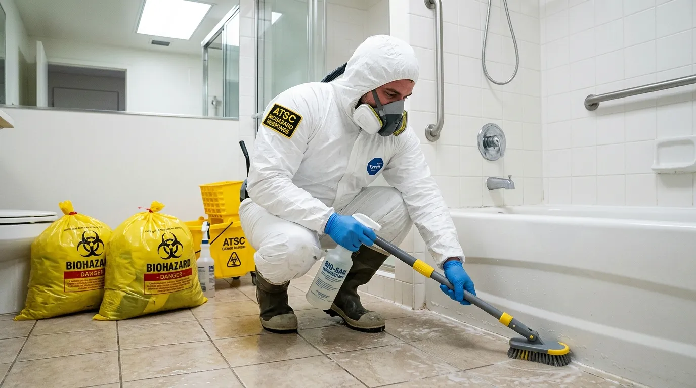 Decontamination equipment deployed for Blood Cleanup in Deltona